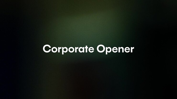 Corporate Opener Animated Typography for After Effects 2022