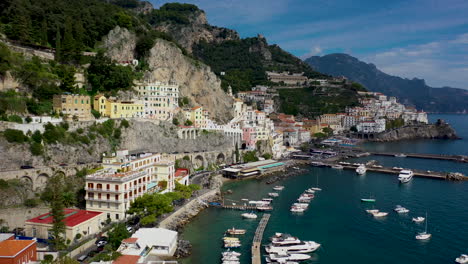 vacaciones de verano en la costa de amalfi