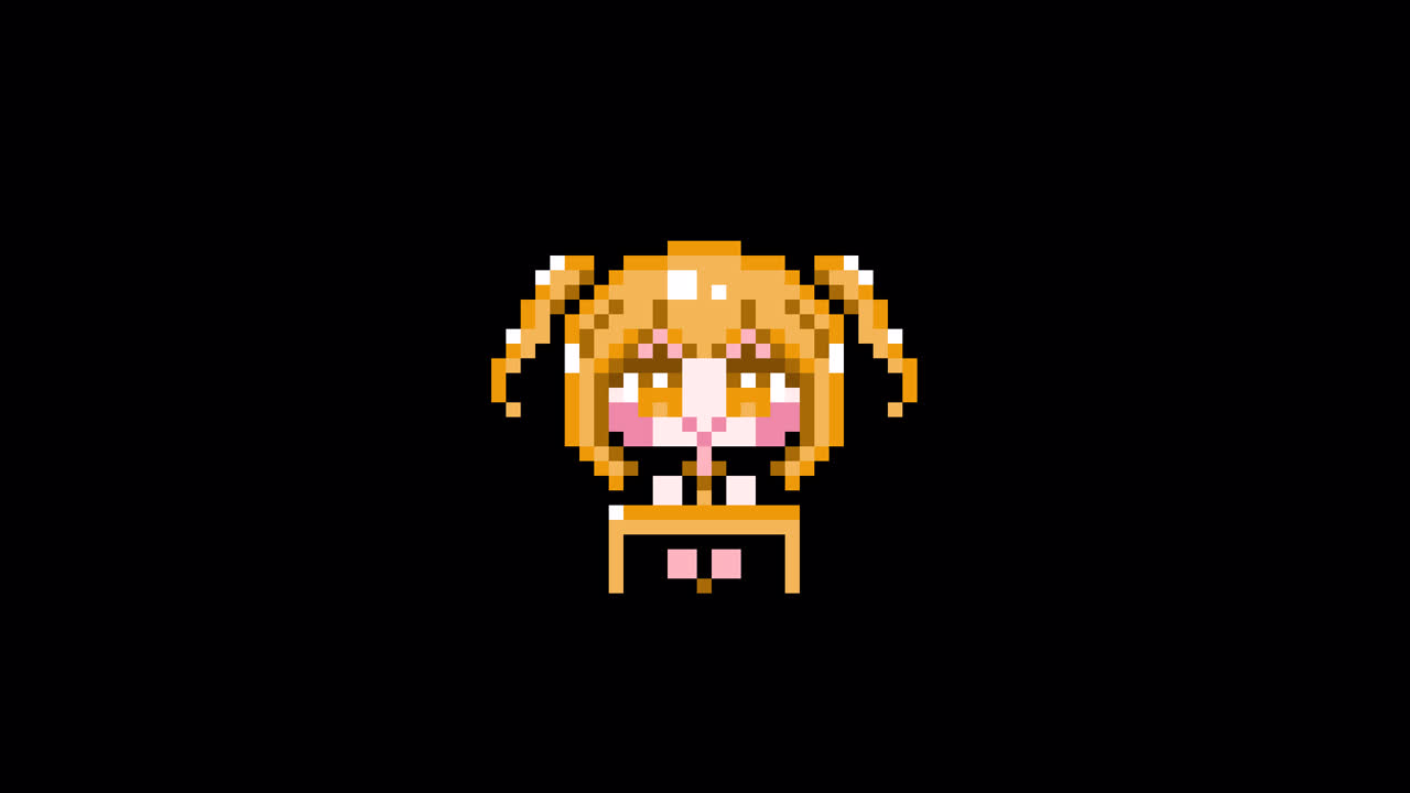 Pixel girl 03 sit at a desk Looping animation. 1080p (8).mov