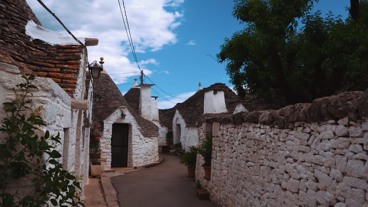 Charming Trulli Houses in Alberobello, Italy