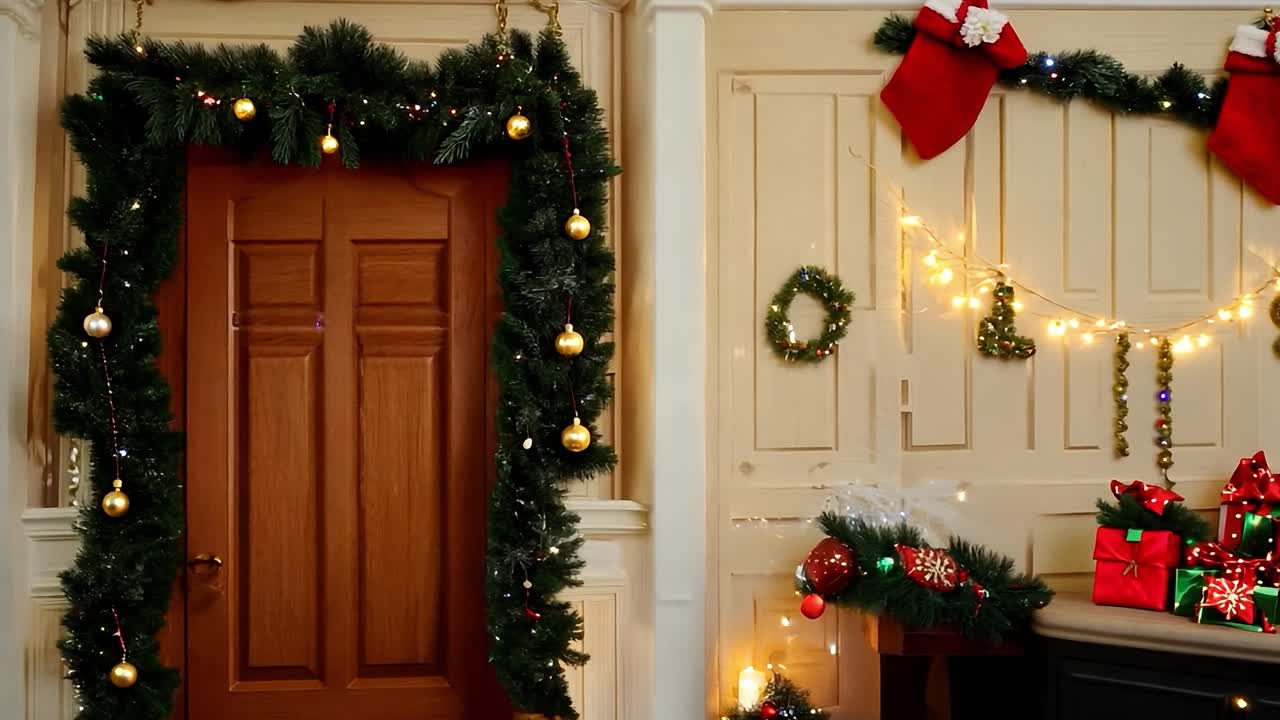 집 에 있는 크리스마스 장식품