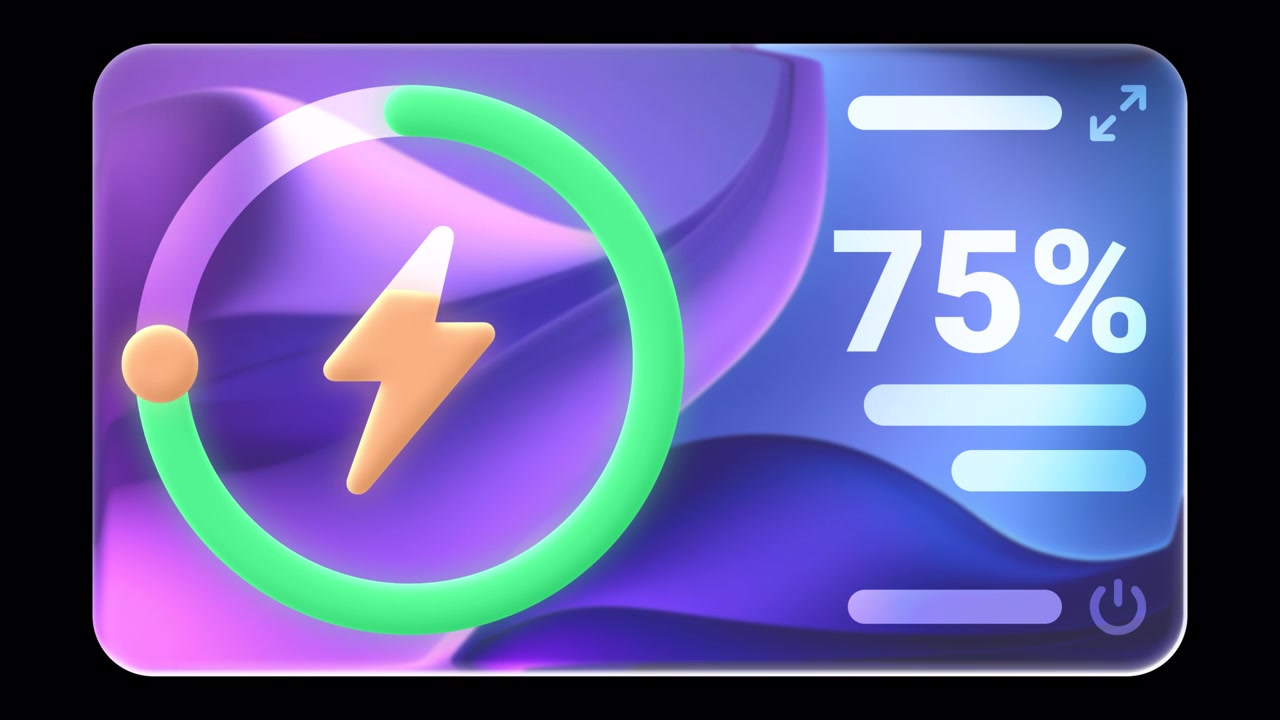 Digital Battery Charging Indicator