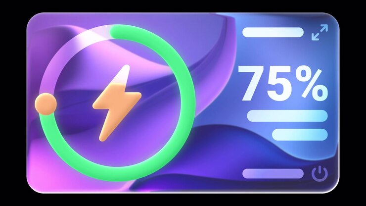 Digital Battery Charging Indicator