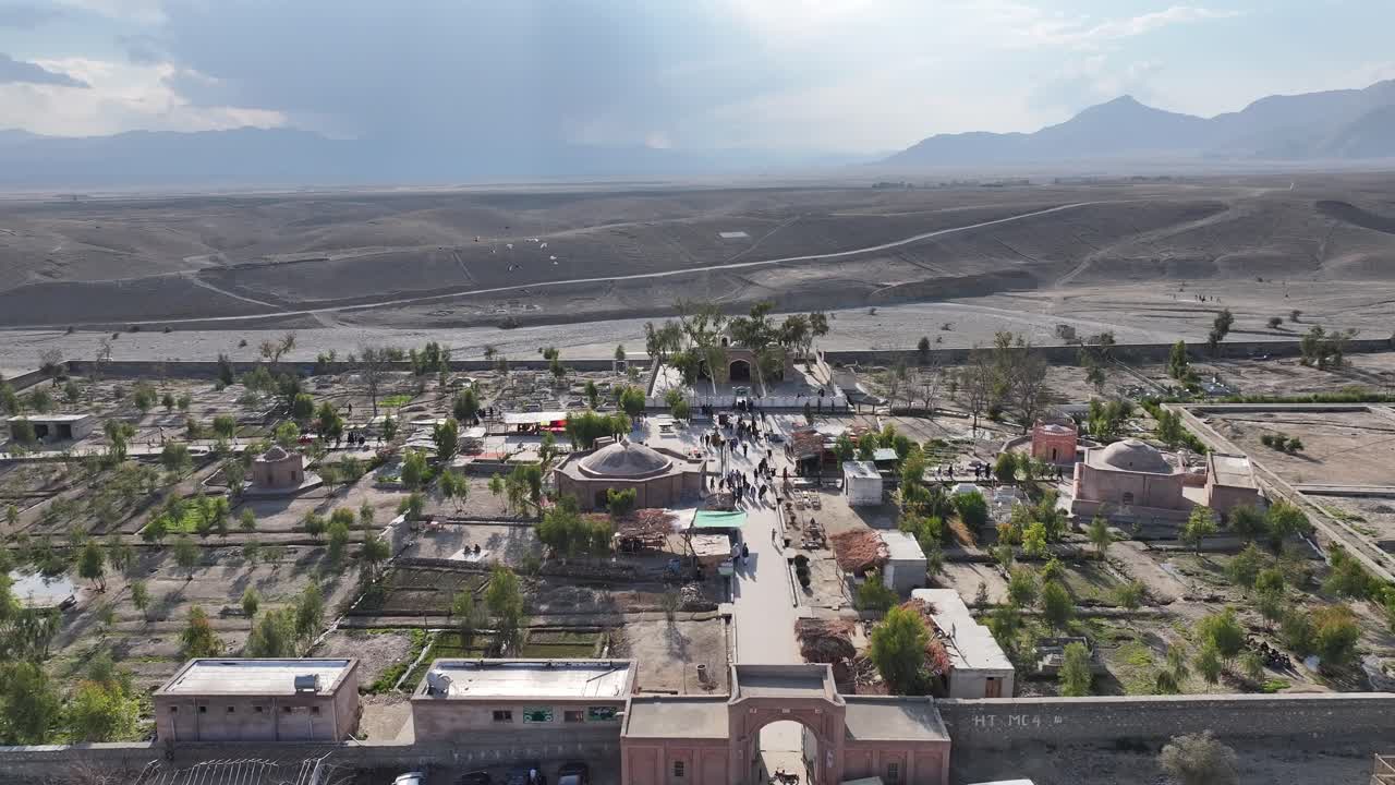 Mahtarlam Baba Zyrat sacred islamic pilgrimage site, Laghman monastery sufi shrine