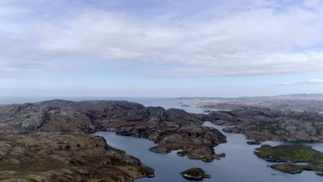 Increíble-Antena-De-Loch-Nam-Brac,-Noroeste-De-Escocia