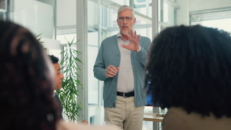 reunión de negocios en una oficina moderna