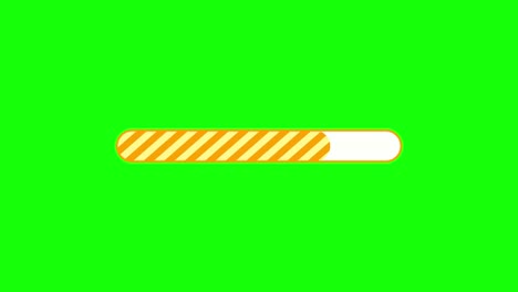 simple progress bar animation yellow