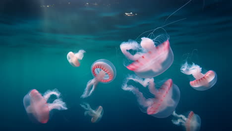 jellyfish in the ocean