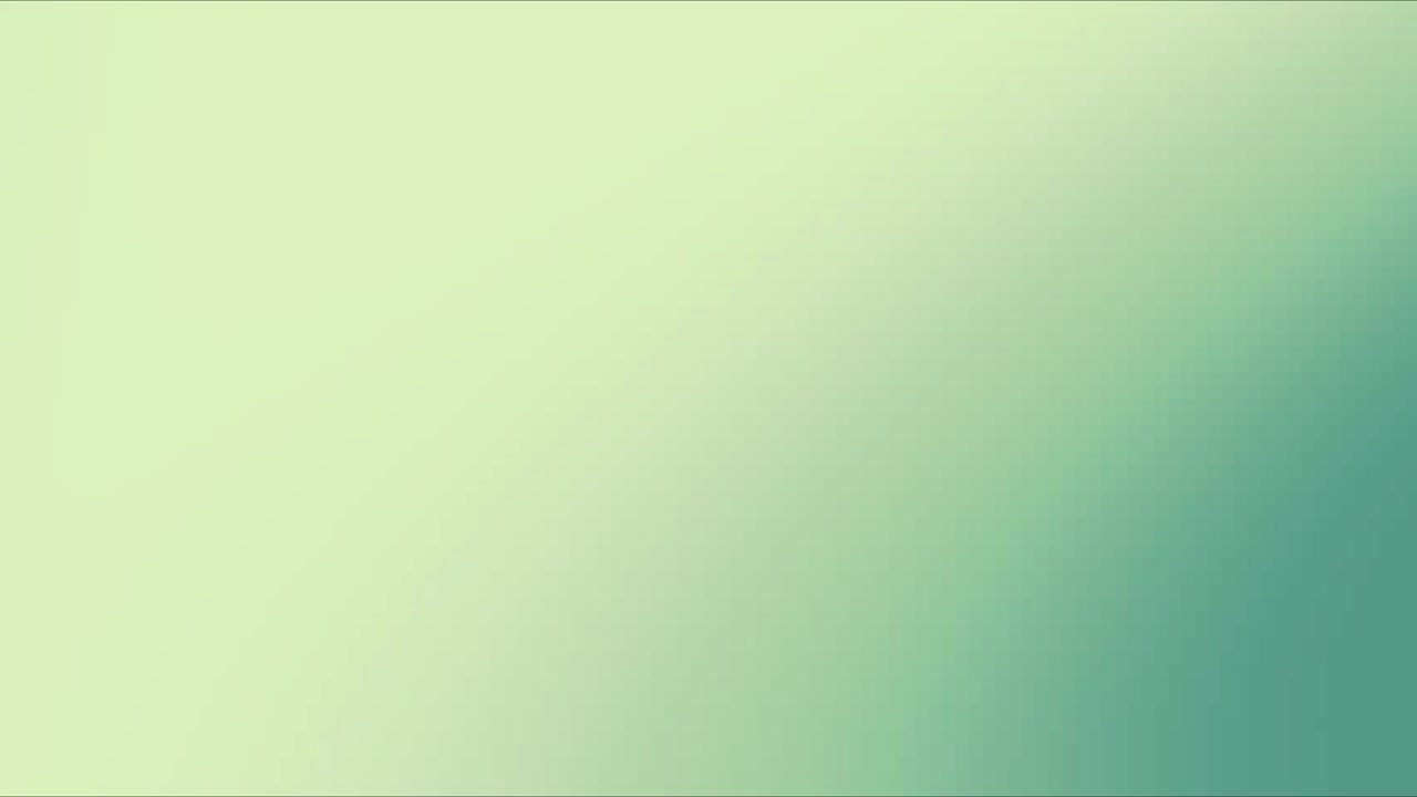 Abstract Soft Green Gradient Background Motion