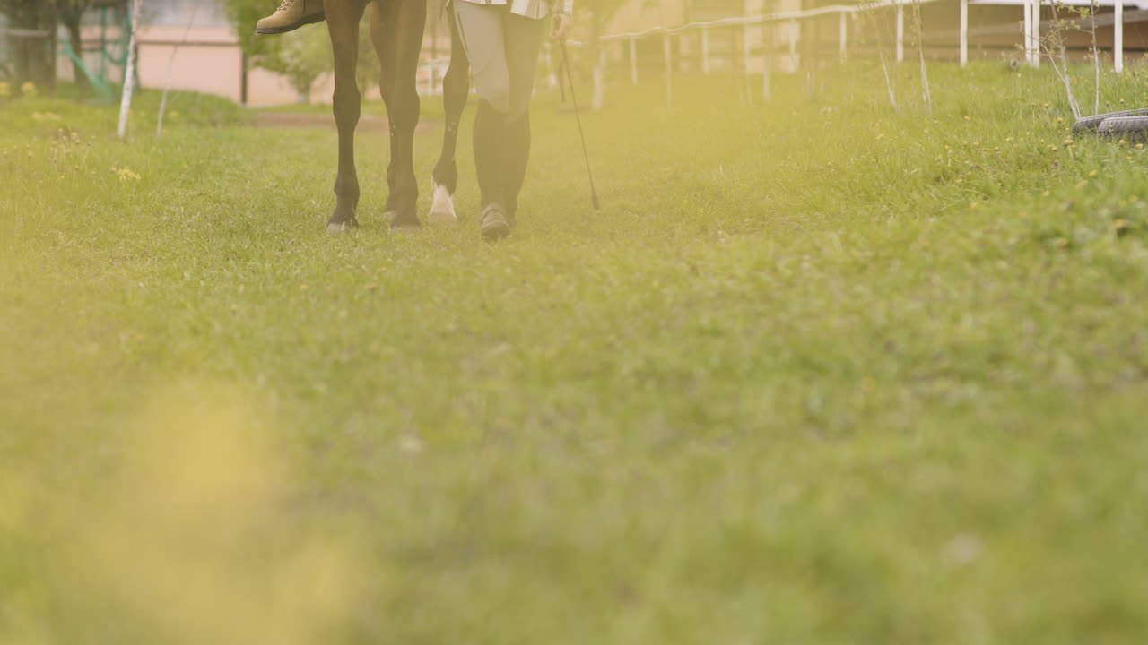 крупным планом ноги двух людей