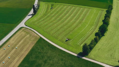 Die-Landschaft-Westdeutschlands-An-Einem-Sonnigen-Tag