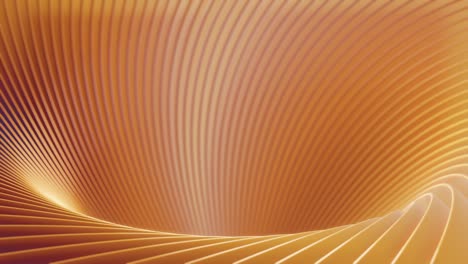 rotating orange gradient spirals in an array