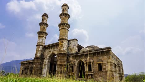 Kevada-Moschee-Ist-Eine-Moschee-In-Champaner,-Bundesstaat-Gujarat,-Westindien