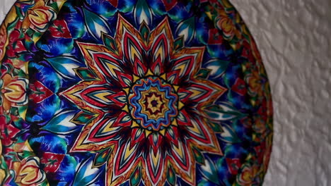 colorful mandala decor