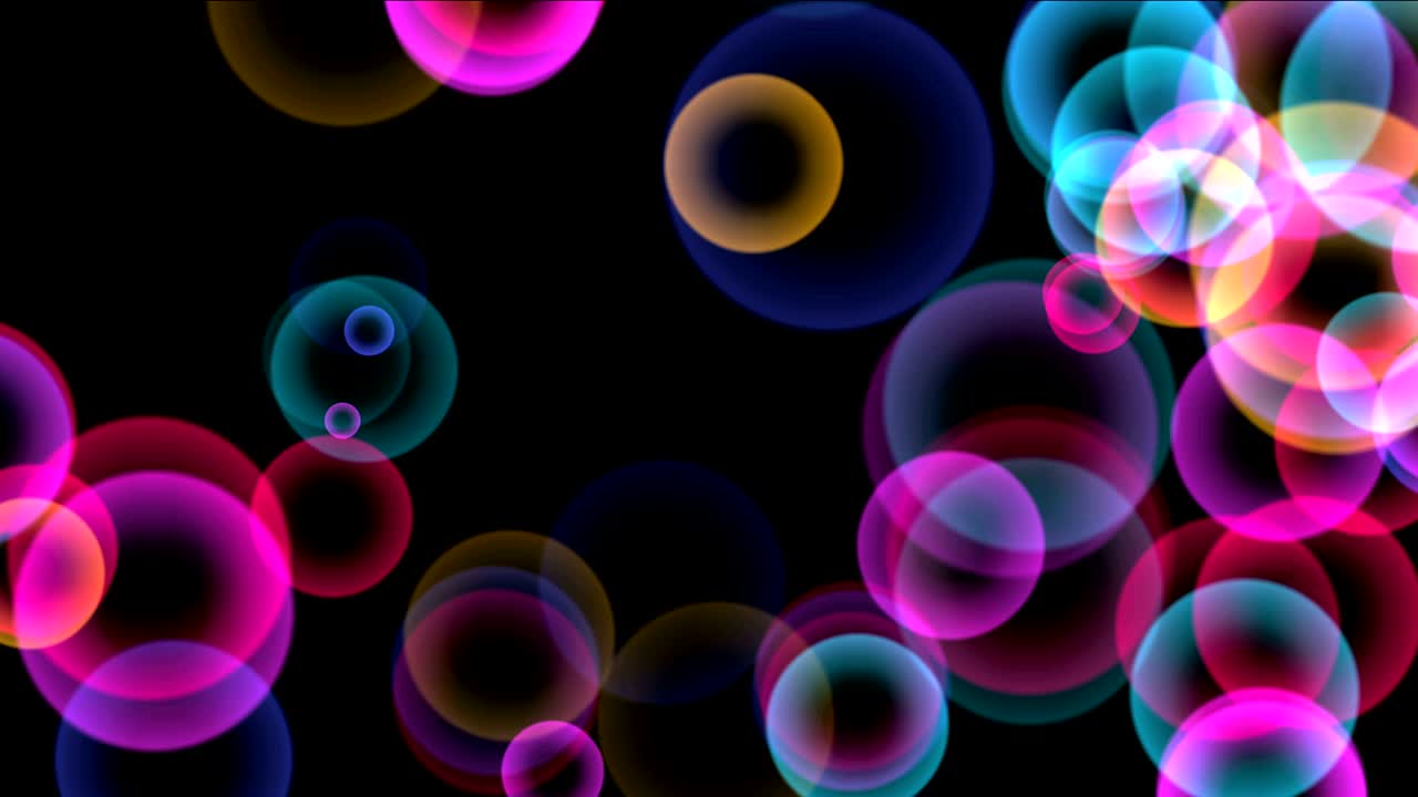 circles color 4k