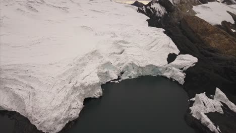 glaciar pastoruri desde arriba