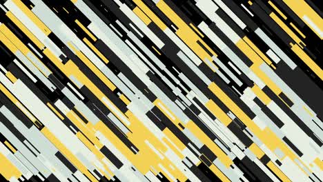 abstract animation of colorful line patterns moving diagonally on the black background. animation. abstract geometric pattern