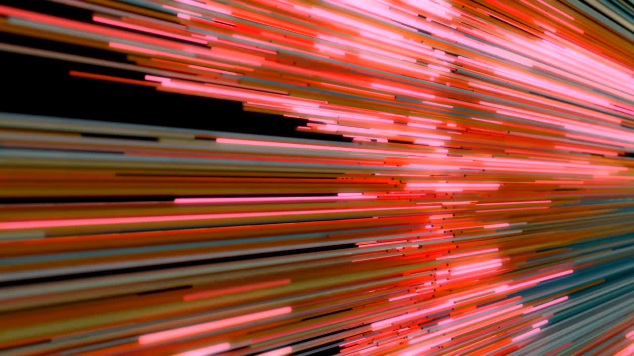 tubos de neón abstractos.