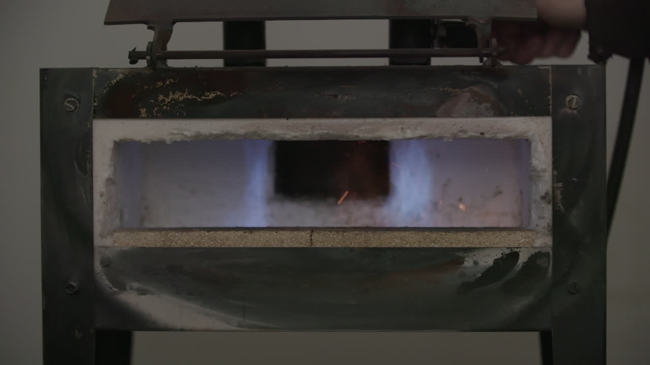 forja de herrero de iluminación - bola de fuego