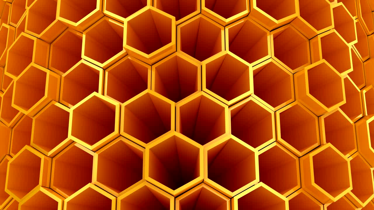 Background of Hexagons