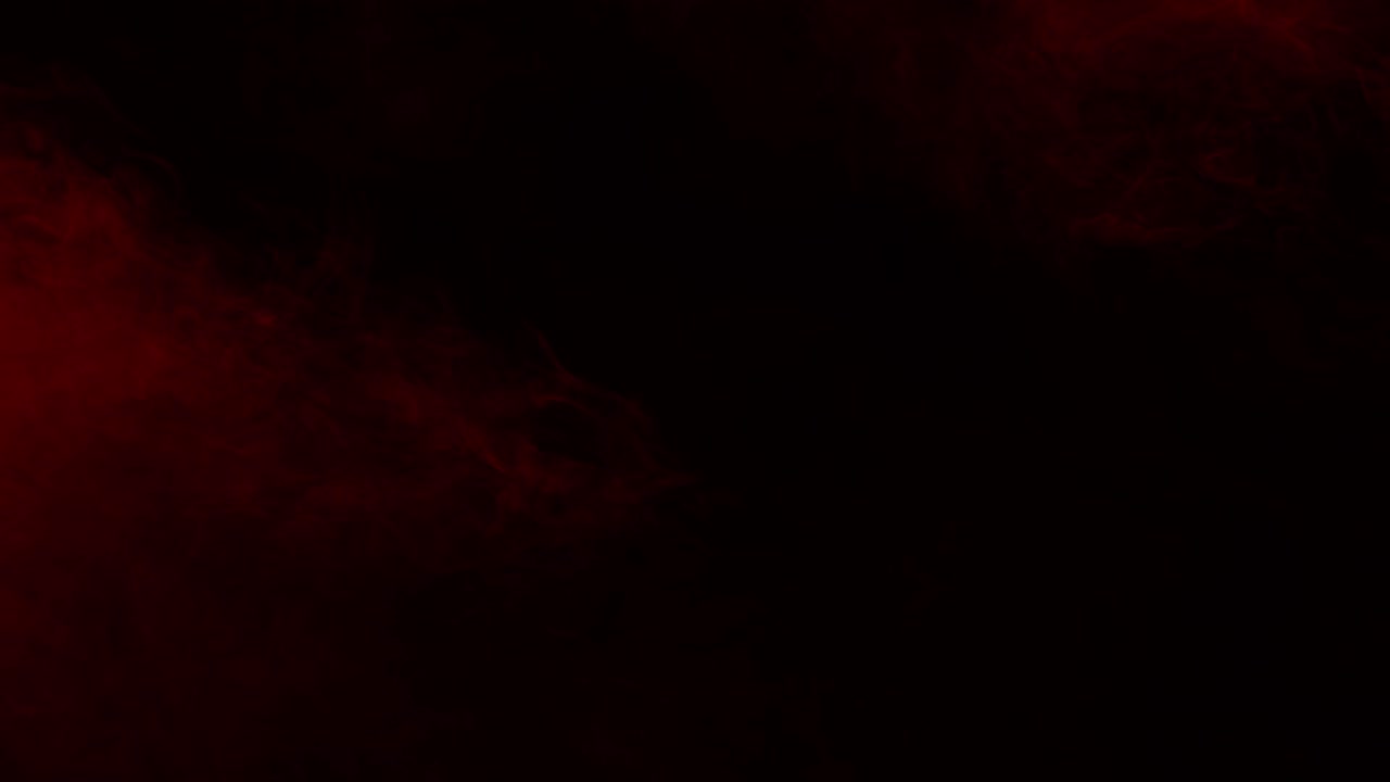 Abstract red and black smoke