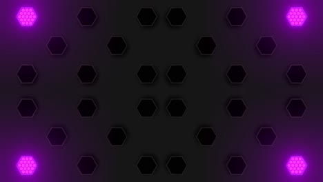 fondo de patrón hexagonal abstracto