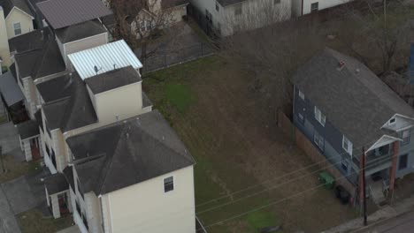 Birds-eye-view-of-Homes-across-from-downtown-Houston