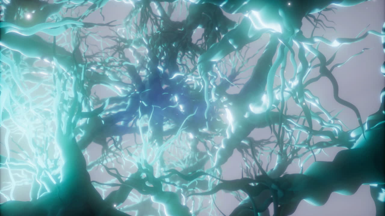 Exploring the intricate network of neurons illuminated by electric energy