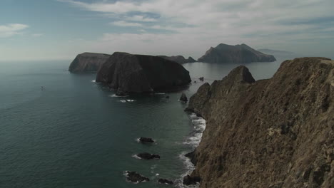 an establishing shot of channel islands national park california