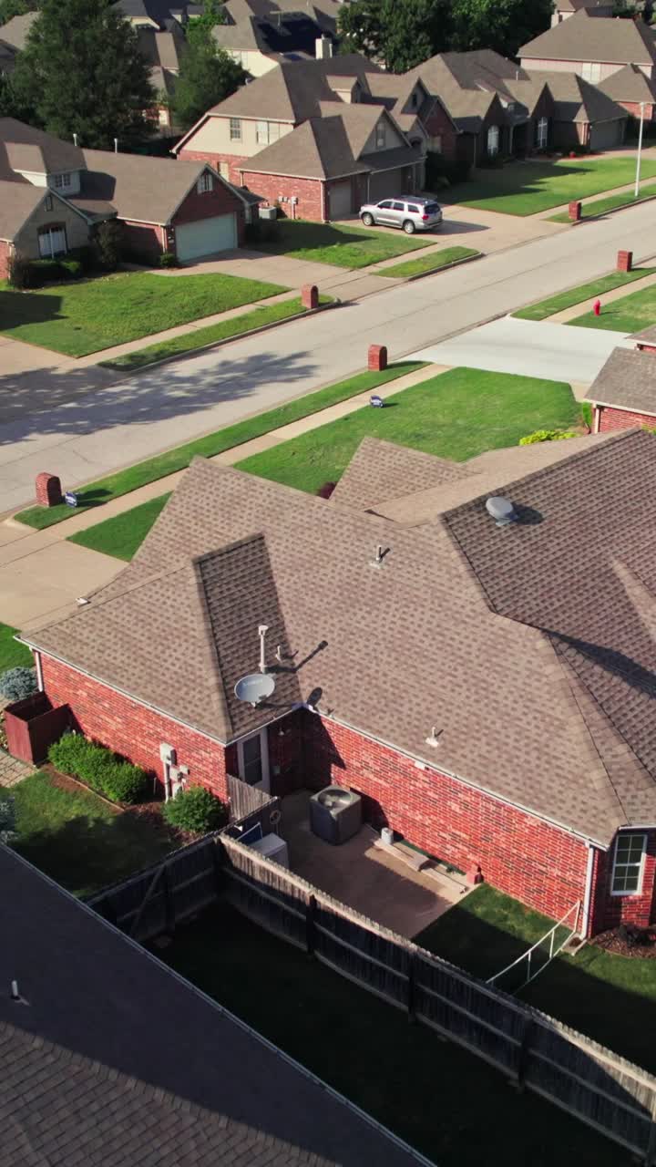 Suburban Neighborhood Aerial Views