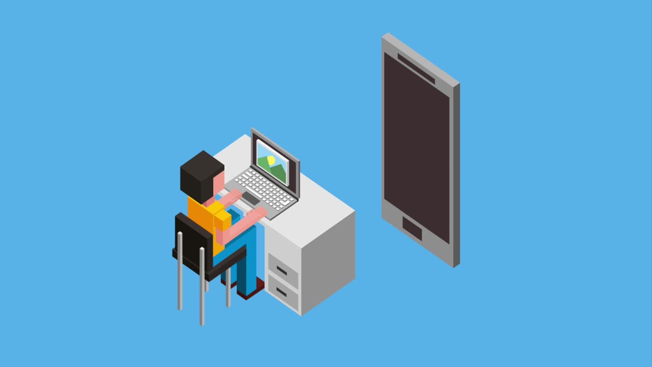 people working process