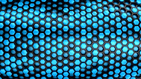 el fondo de los hexágonos