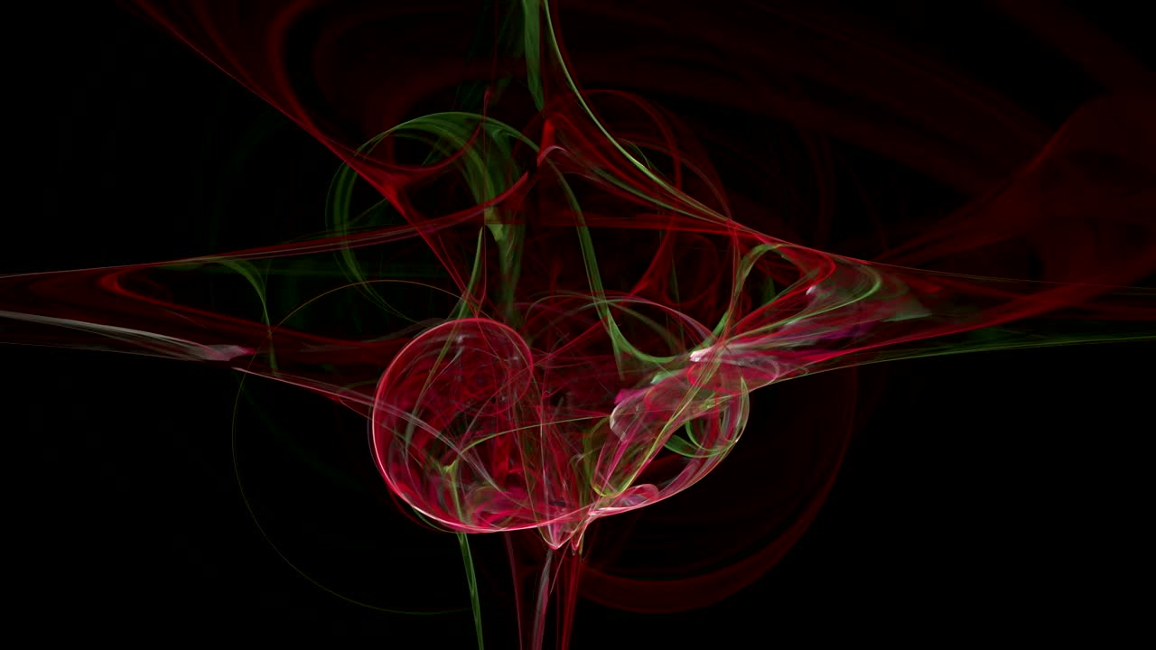 curvas coloridas movimiento de bucle abstracto fondo