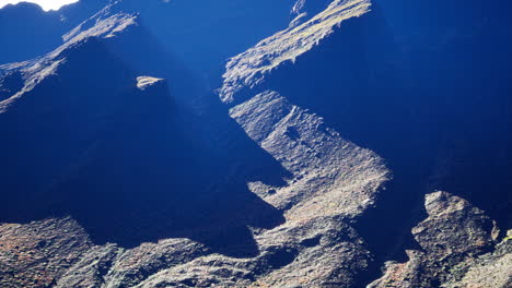 aerial rocky mountains landscape panorama