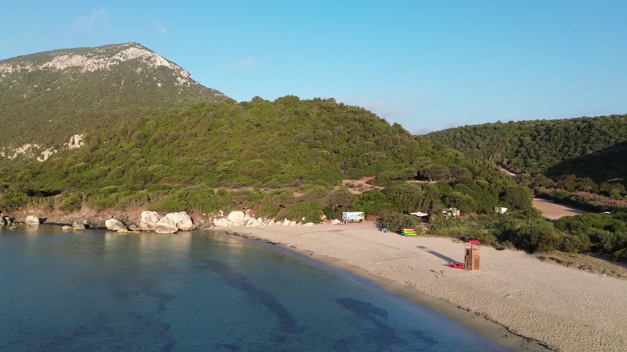 sand, drone, coastline, holiday, nature, landscape, coast, beautiful, beach, water, sea, summer, travel, paradise, ocean, rock