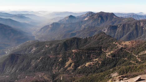 imágenes aéreas de drones valle montañas estados unidos