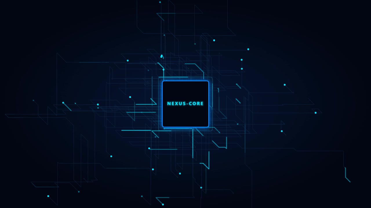 Animazione di Circuito Digitale con Processore Nexus Core