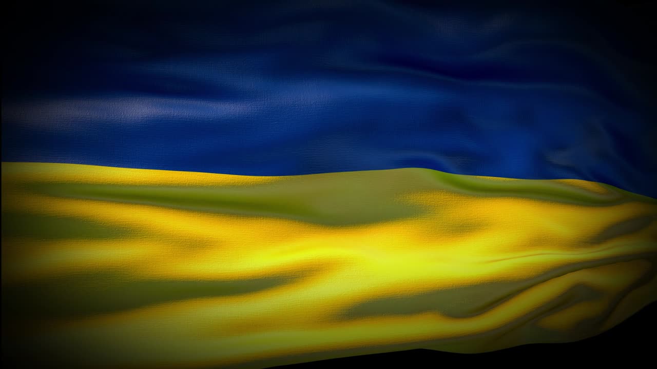 우크라이나 발이 바람에 흔들리는 실체적인 4k 클로즈업