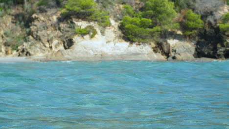 view-of-waves-rocks-cliff-pine-trees-tropical-island