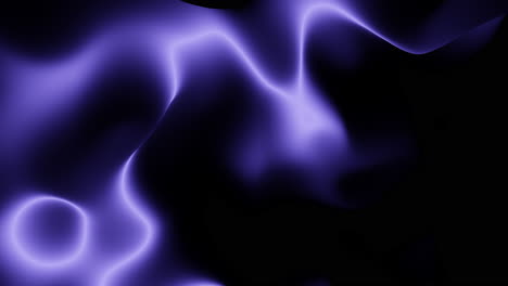 Purple-flame-burning-on-a-black-background