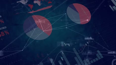 Animación-De-Estadísticas-Y-Procesamiento-De-Datos-Sobre-Placa-De-Circuito-De-Computadora