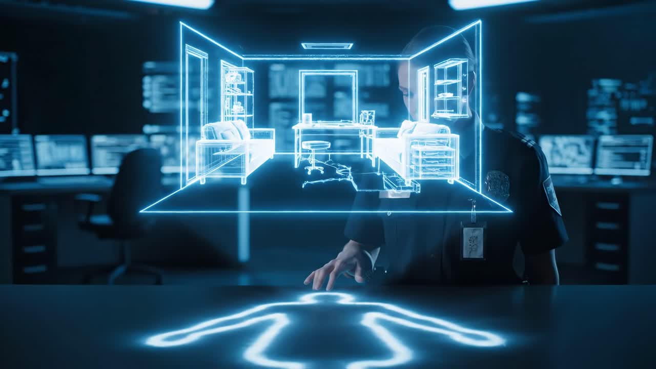 Holographic Crime Scene Investigation