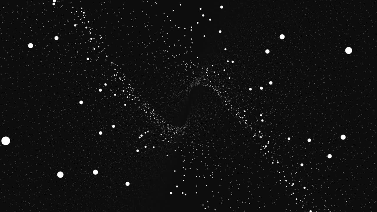 추상적인 나선형 공간 배경