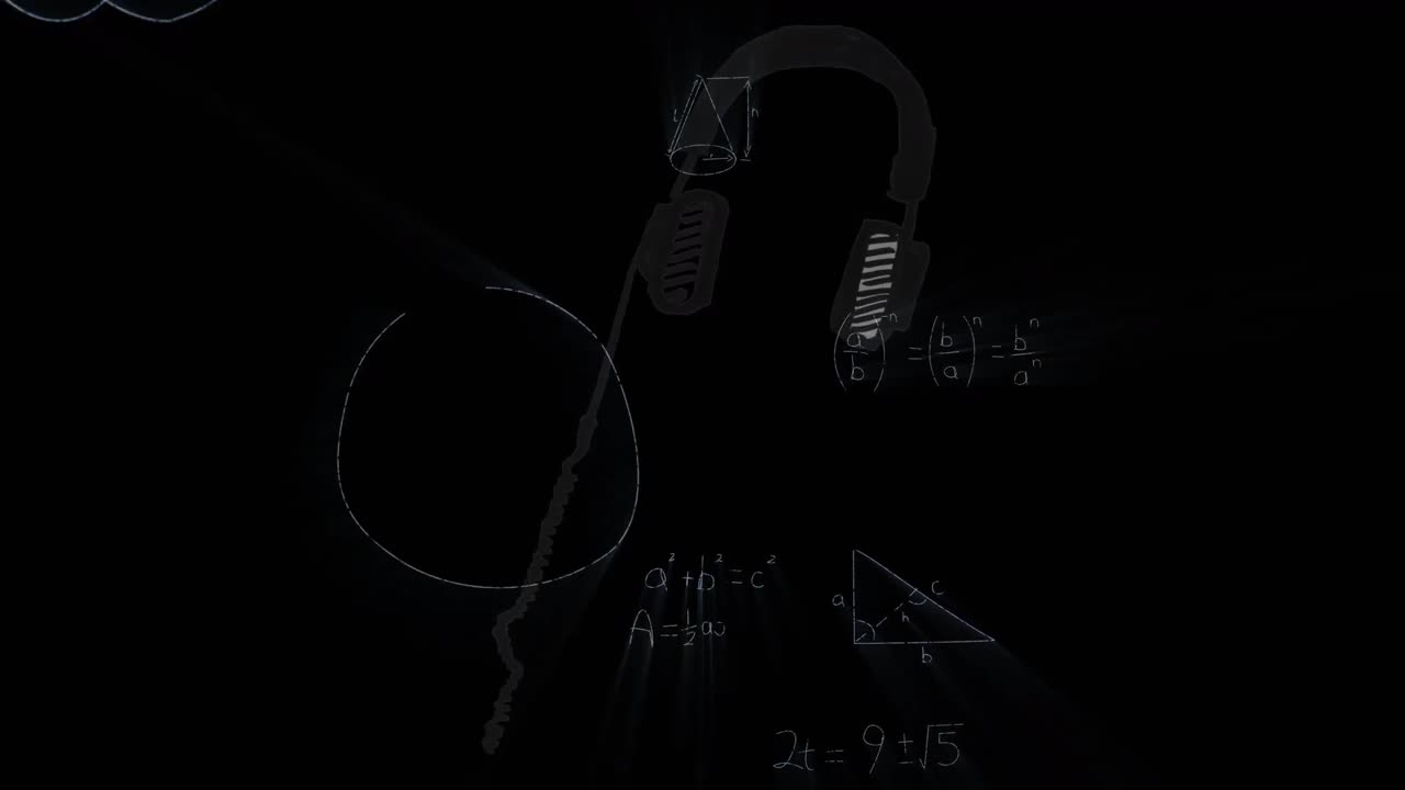 animación de ecuaciones matemáticas a través de auriculares