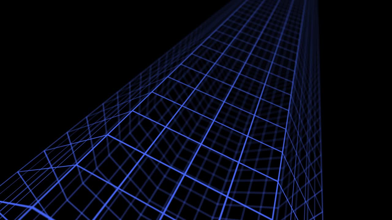 Futuristic HUD background. Animation.