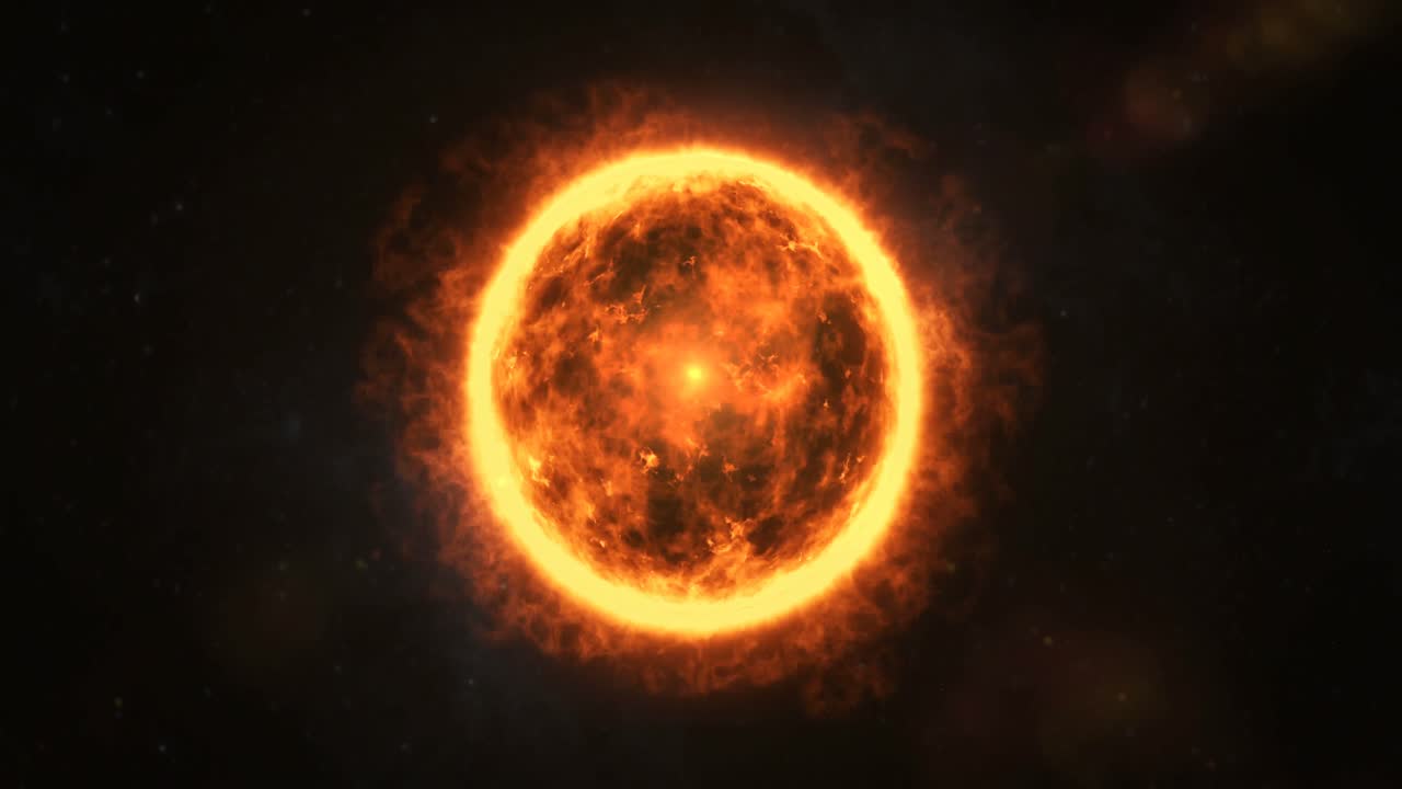 primer plano del sol