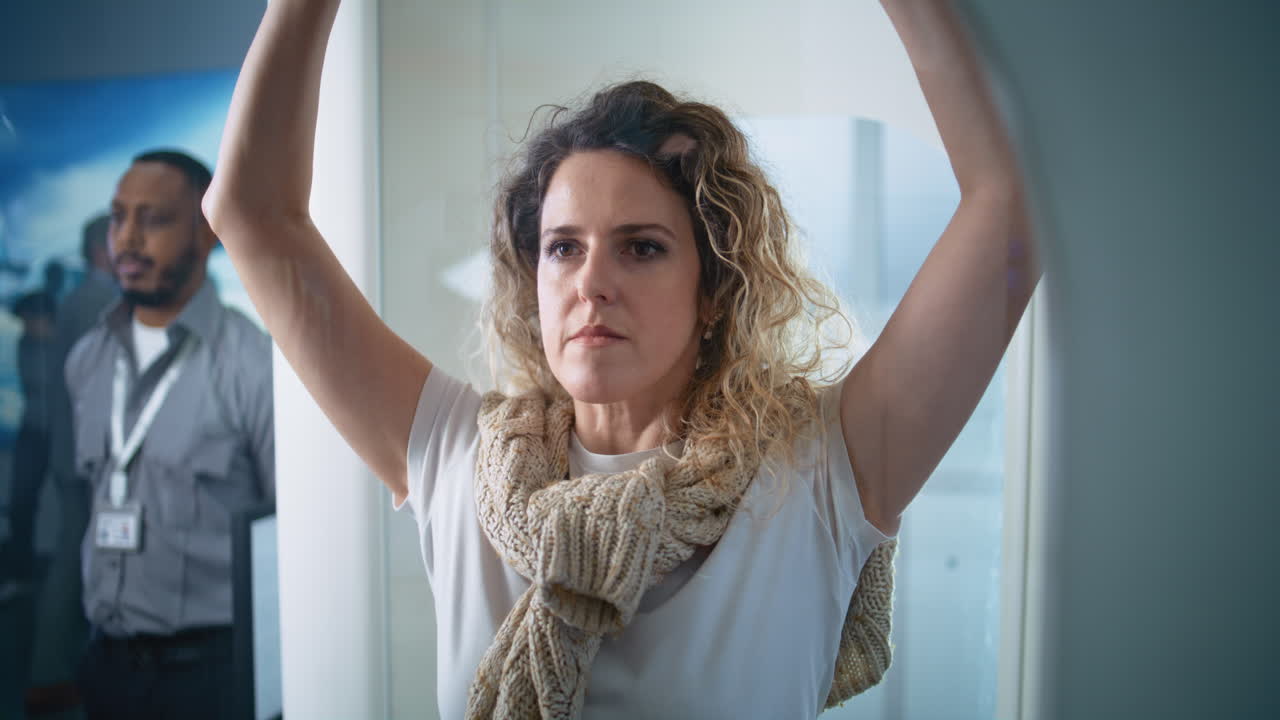 проверка безопасности в аэропорту