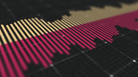 business and finance growth infographic bar graph or chart animation