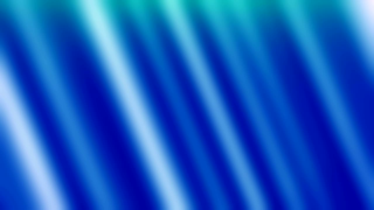 diagonal líneas de gradiente abstracto rayas de movimiento azul decorativo fondo borroso animación de bucle de video 4k uhd.
