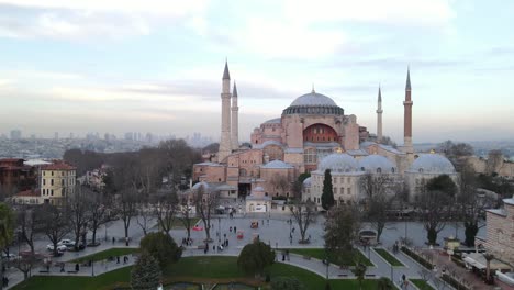 hagia sophia aerial video